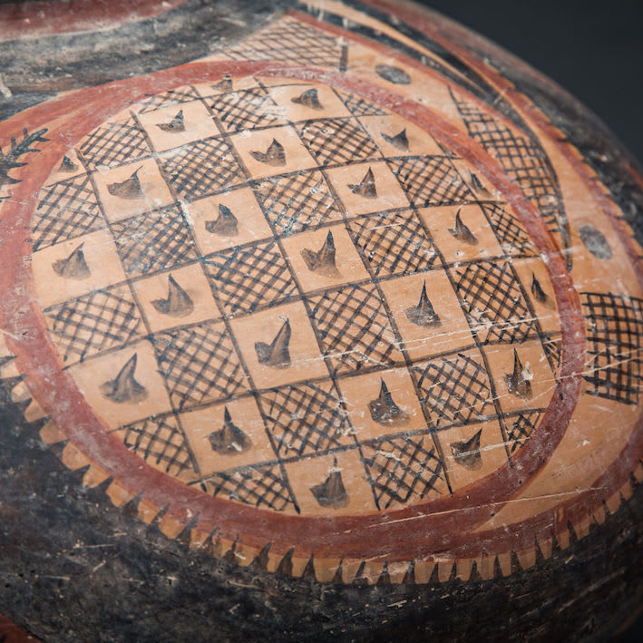 Neolithic Yangshao Painted Terracotta Vessel, 2500 BCE - 2000 BCE