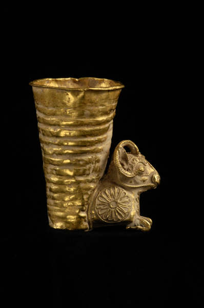 Achaemenid Gold Rhyton, 500 BCE - 400 BCE