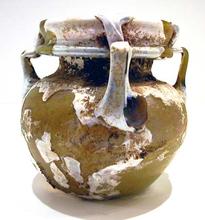 Roman Glass Vessel, 100 CE - 500 CE