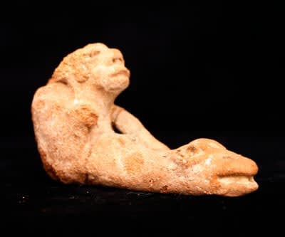 Colima Pipe-Like Sculpture, 300 BCE - 300 CE