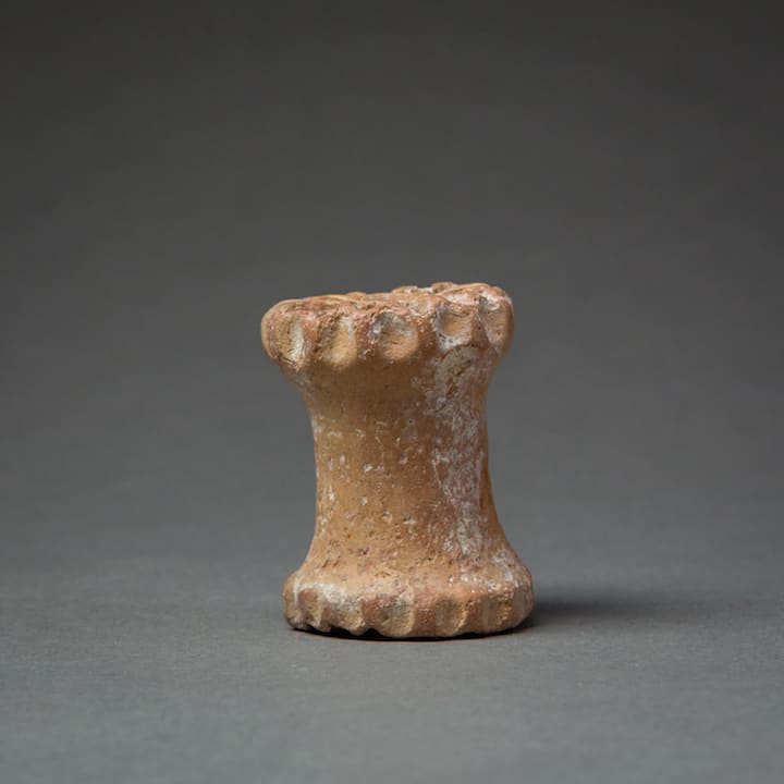Gandhara Terracotta Stamp, 100 BCE - 300 BCE