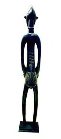 Senufo Wooden Pombibele Rhythm Pounder, 19th Century CE