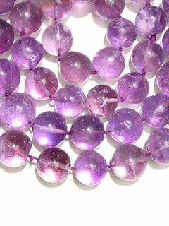 Amethyst Bead Necklace
