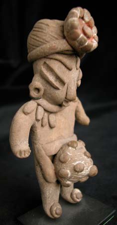 Chupicuaro Sculpture of a Ballplayer, 350 BCE - 250 CE
