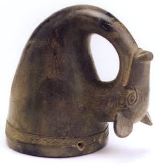 Chimu Zoomorphic Drinking Vessel, 900 CE - 1200 CE