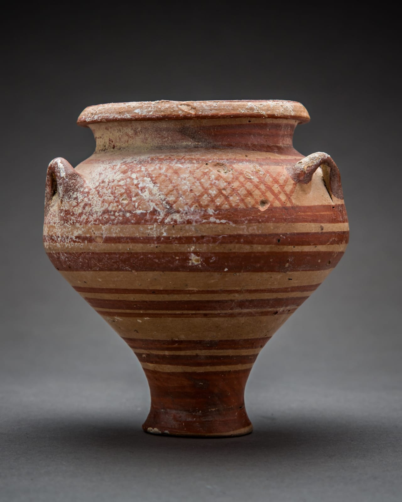Mycenaean Terracotta Three-Handled Pithos, 13 Century BCE - 12th Century BCE