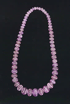 Amethyst Bead Necklace