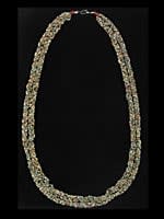 Egyptian Faience and Carnelian Bead Necklace, 1900 BCE - 1100 BCE