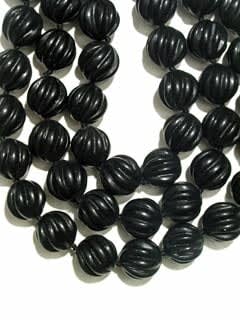 Black Onyx Bead Necklace