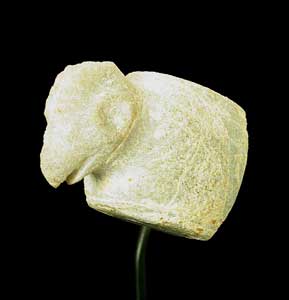 Guanacaste-Nicoya Jade Avian Mace Head, 100 CE - 500 CE