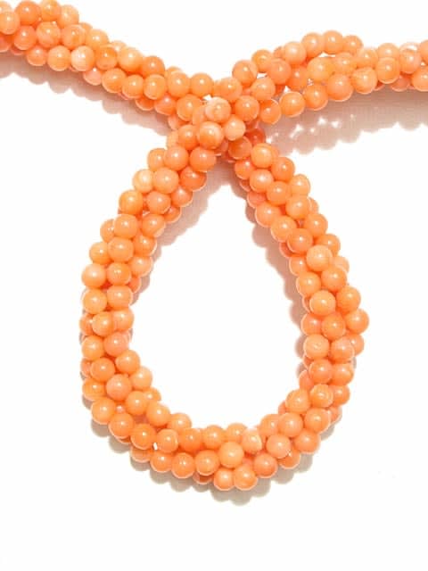 Coral Bead Necklace