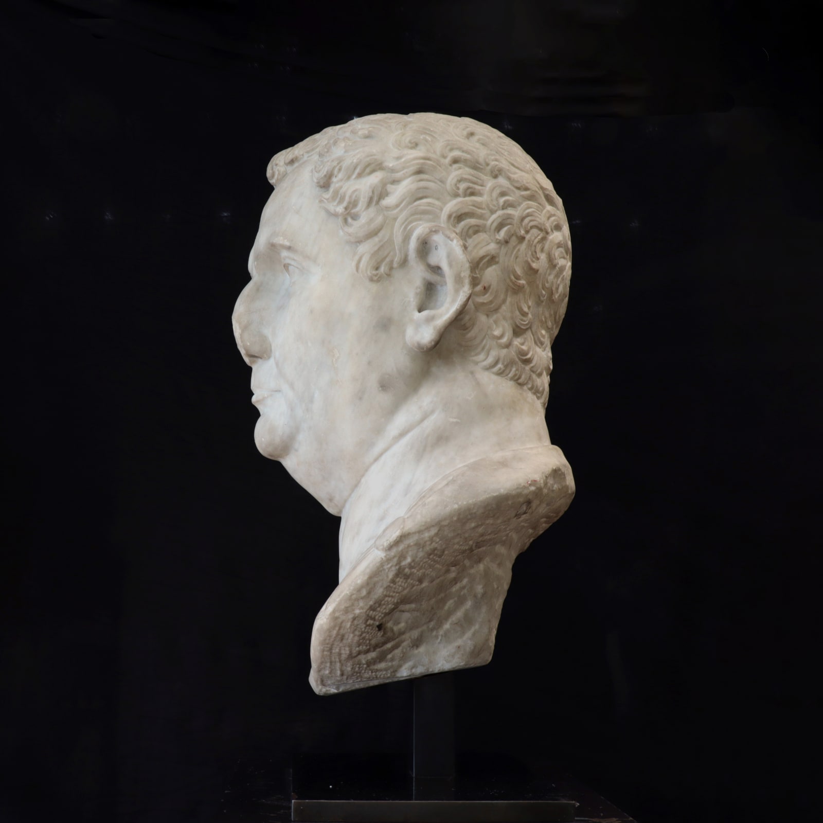 Marble Head of Vitellius, 55 CE - 100 CE