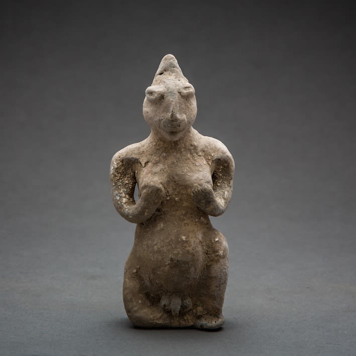 Indus Valley Terracotta Figurine of a Hermaphrodite, 2800 BCE - 2000 BCE |  Barakat Gallery