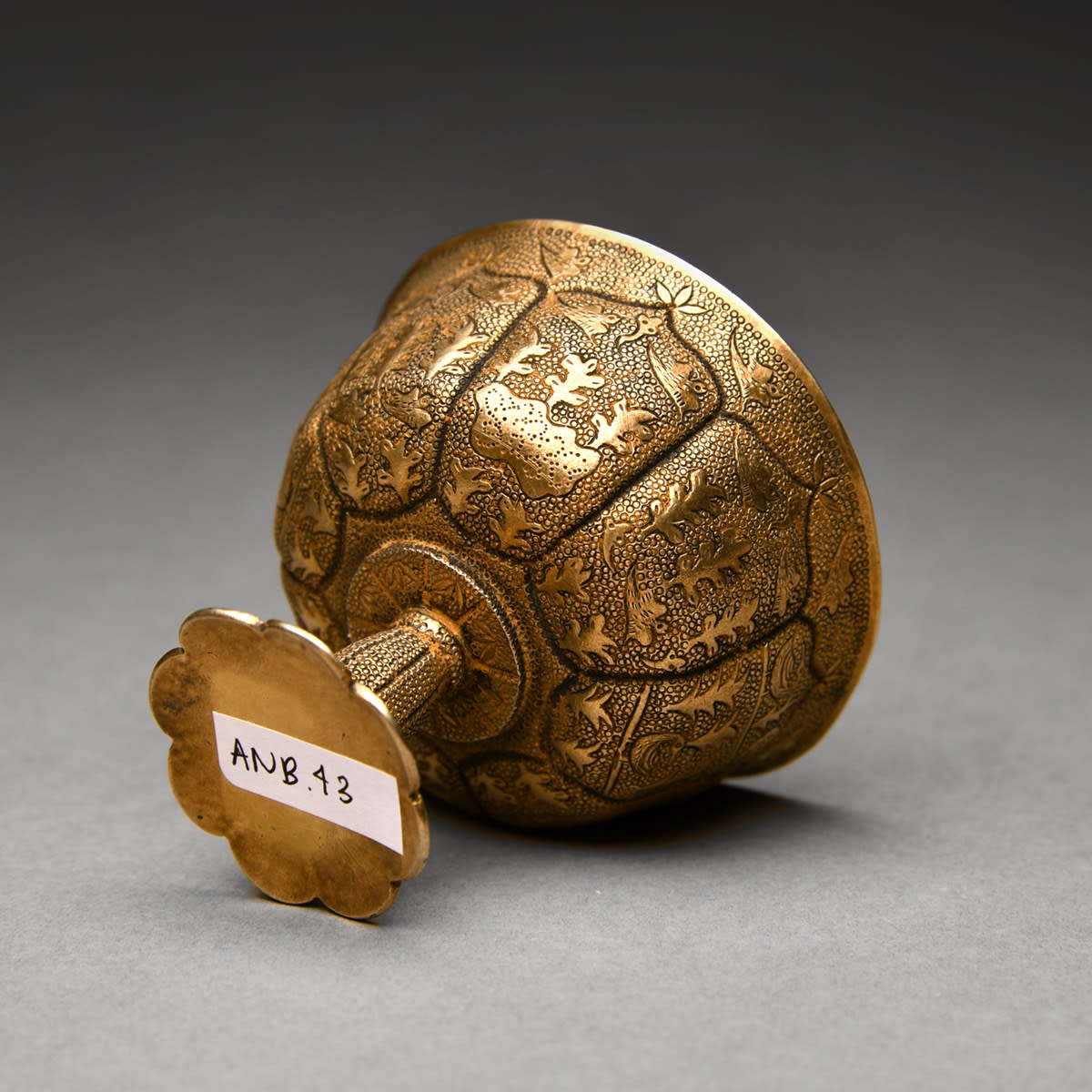 Tang Dynasty Gold Wine Cup, 618 CE - 906 CE