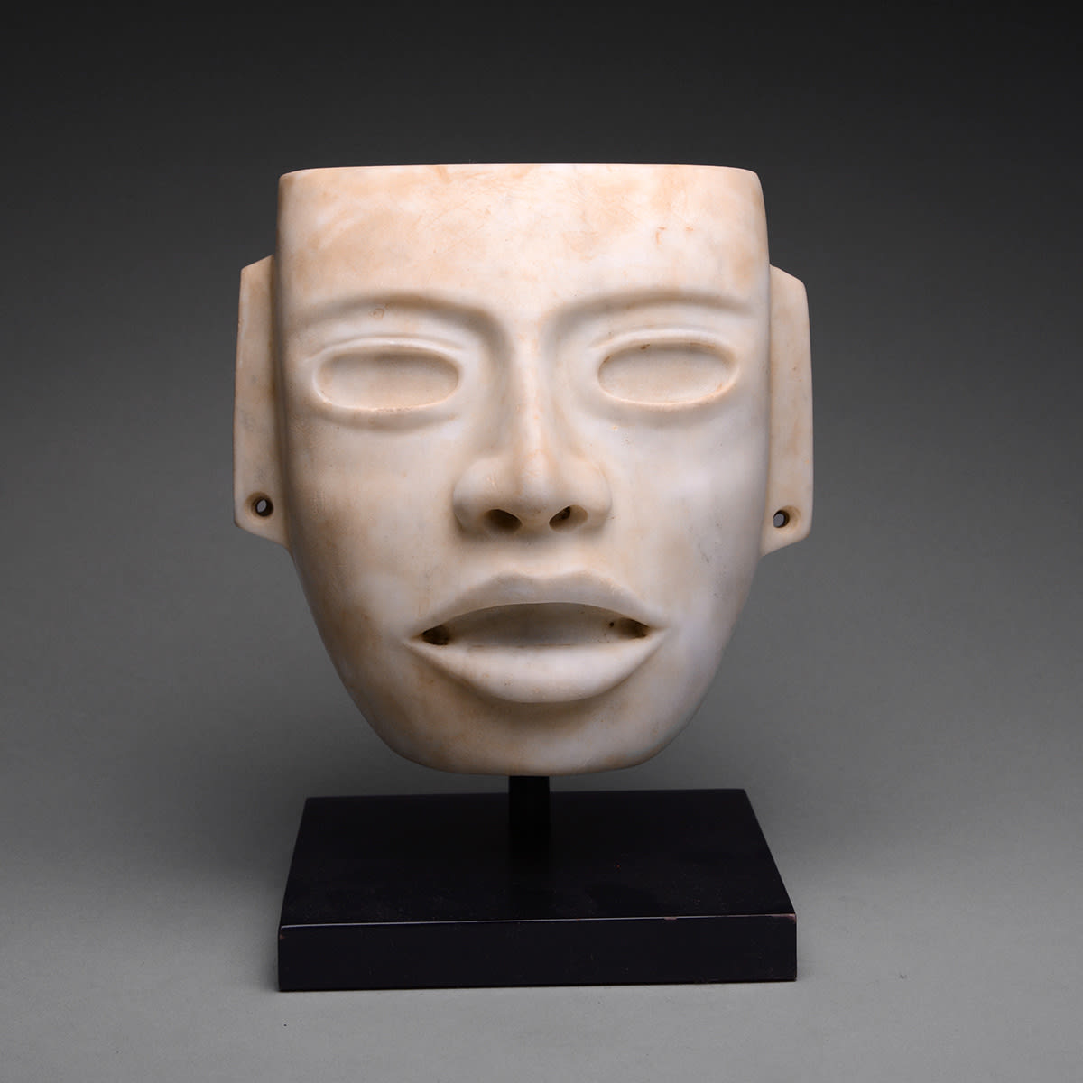 Teotihuacan White Stone Mask, 250 CE - 650 CE