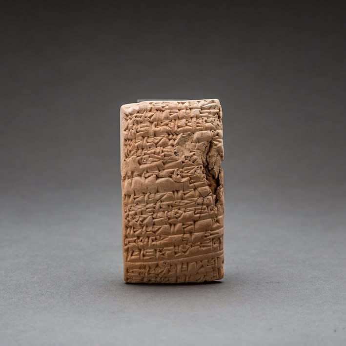 Sumerian Cuneiform Tablet, 2027 BCE