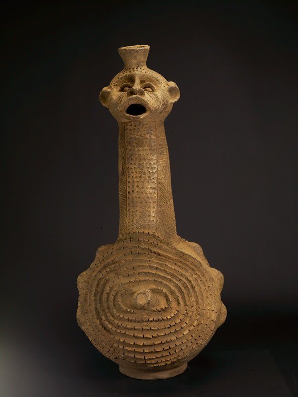 Dakakari (?Bankoni) Bicephalous Vessel, 1850 CE - 1920 CE