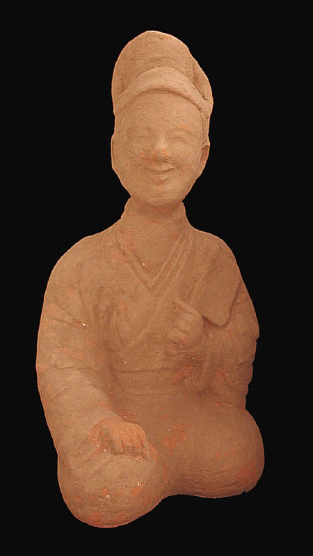 Eastern Han Terracotta Sculpture of a Smiling Chef, 23 CE - 220 CE