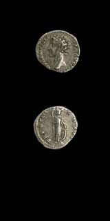 Silver Denarius of Marcus Aurelius Struck While Caesar, 139 CE - 161 CE