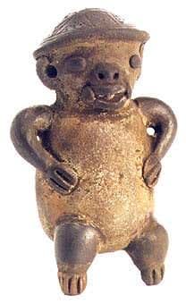 Guanacaste Sculpture of a Monkey, 500 CE - 800 CE