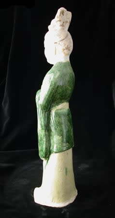 Tang Sancai-Glazed Civic Official, 618 CE - 906 CE