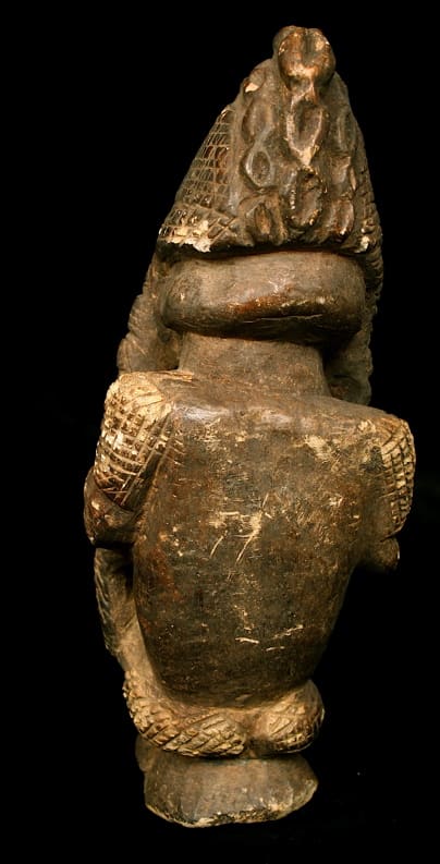 Kissi Stone Nomoli Sculpture of a Seated Figure, 12th Century CE - 18th Century CE
