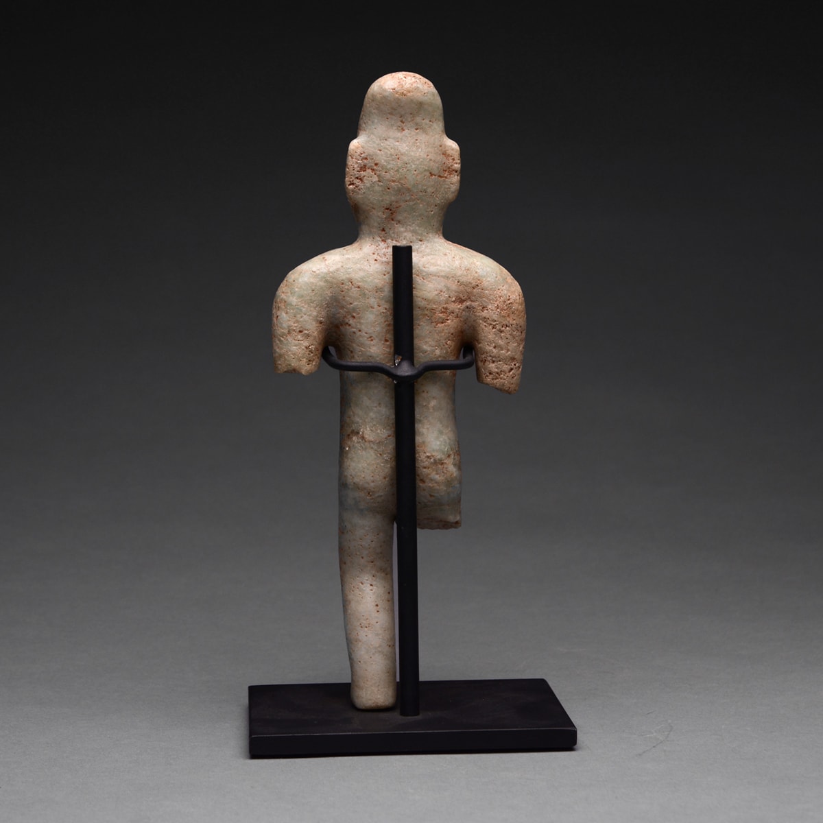 Olmec Jade Sculpture of a Standing Man, 900 BCE - 600 BCE