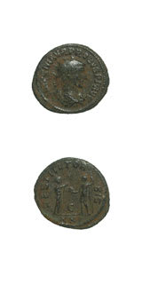 Bronze Antoninianus of Emperor Probus, 276 CE - 282 CE