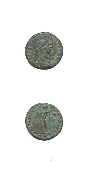 Bronze Coin of Emperor Constantine I the Great, 307 CE - 337 CE