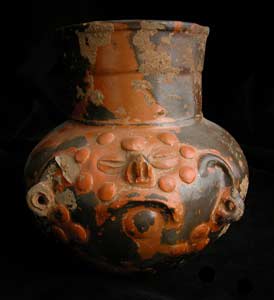 Toltec Human Effigy Vessel, 600 CE - 900 CE