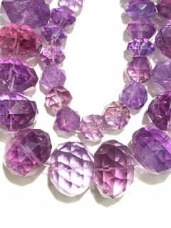 Amethyst Bead Necklace