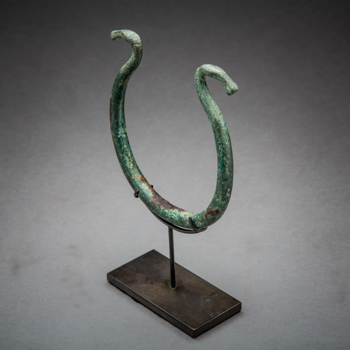 Hellenistic Bronze Arm Band, 300 BCE - 100 BCE