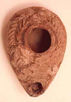 Byzantine Oil Lamp, 400 CE - 600 CE