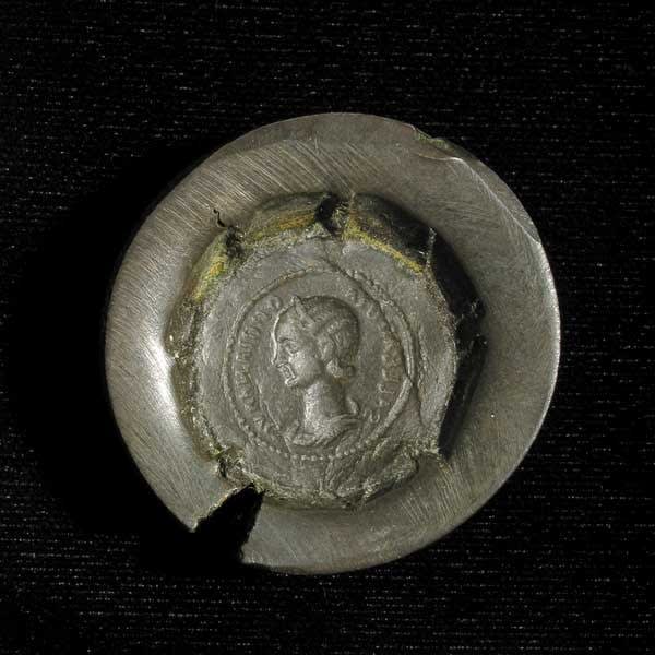 Roman Coin Forger's Die, 17th Century CE - 19th Century CE