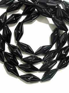 Black Onyx Bead Necklace