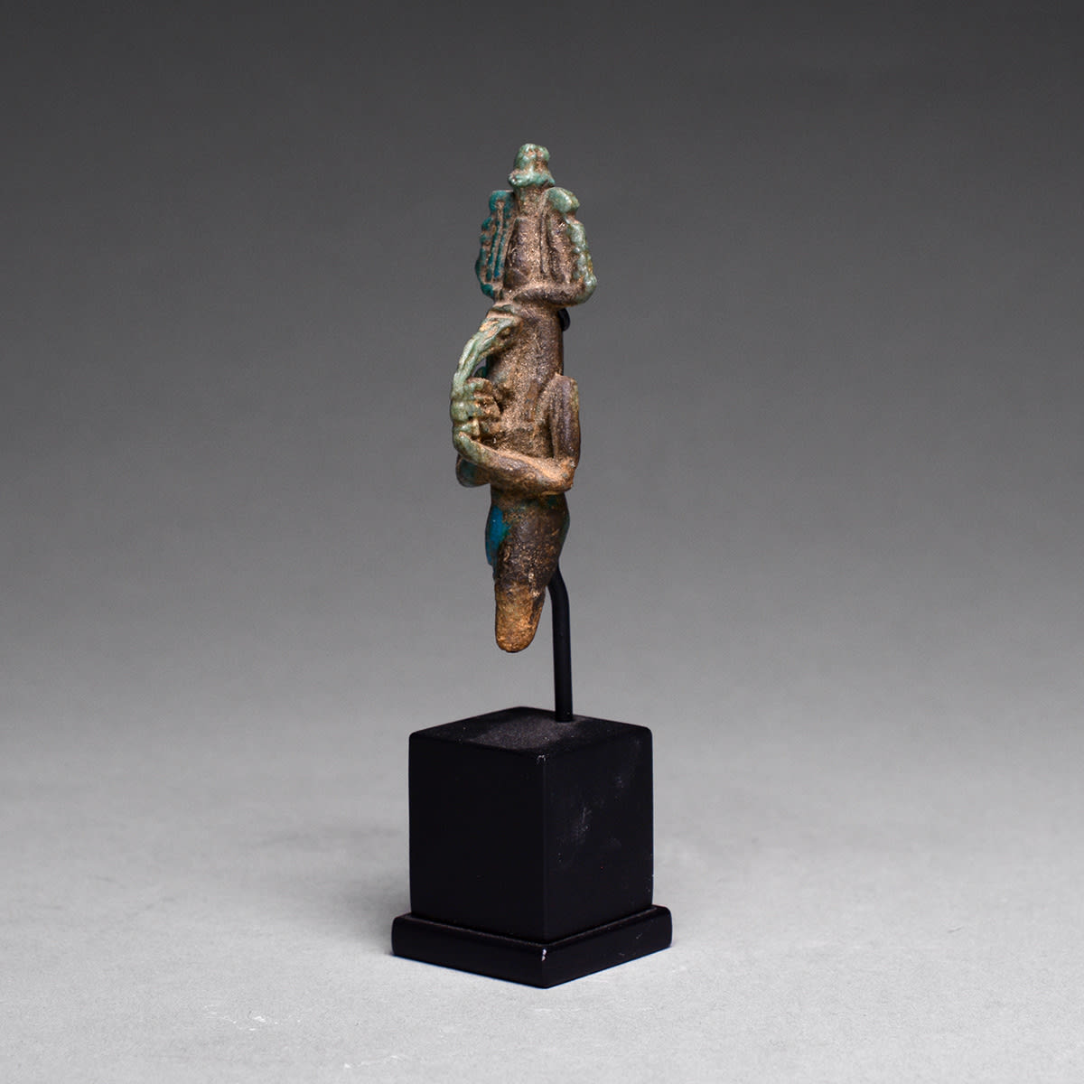 New Kingdom Faience Amulet of Thoth, 1600 BCE - 600 BCE