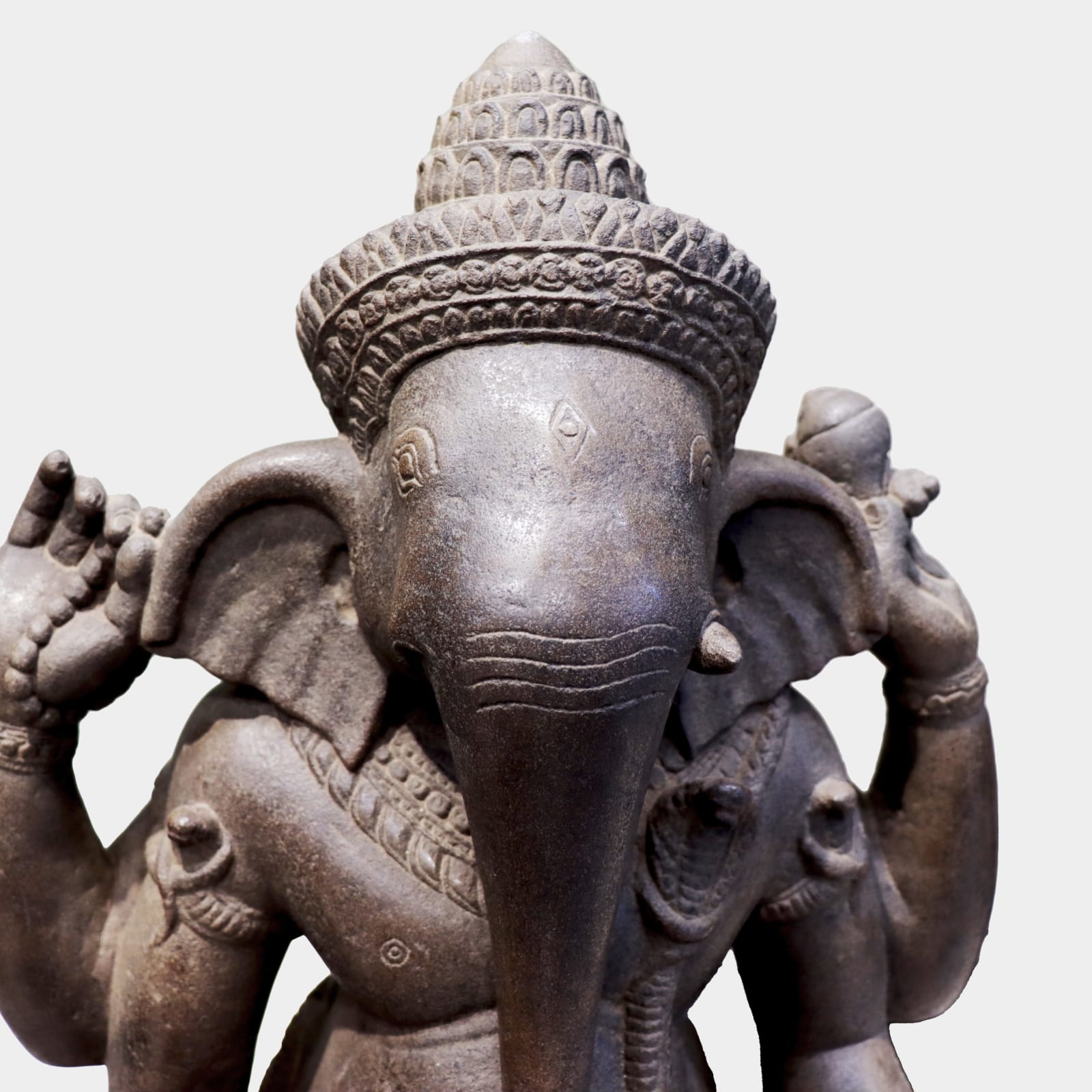 Khmer Seated Figure of Ganesh, Twelfth to Thirteenth Century AD