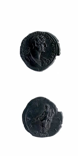 Silver Denarius of Emperor Hadrian, 117 CE - 138 CE