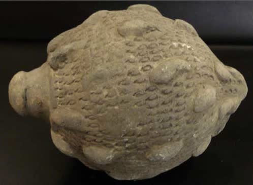 Sphero-Conical Vessel with Stamped & Incised Decoration, 12th Century CE - 13th Century CE