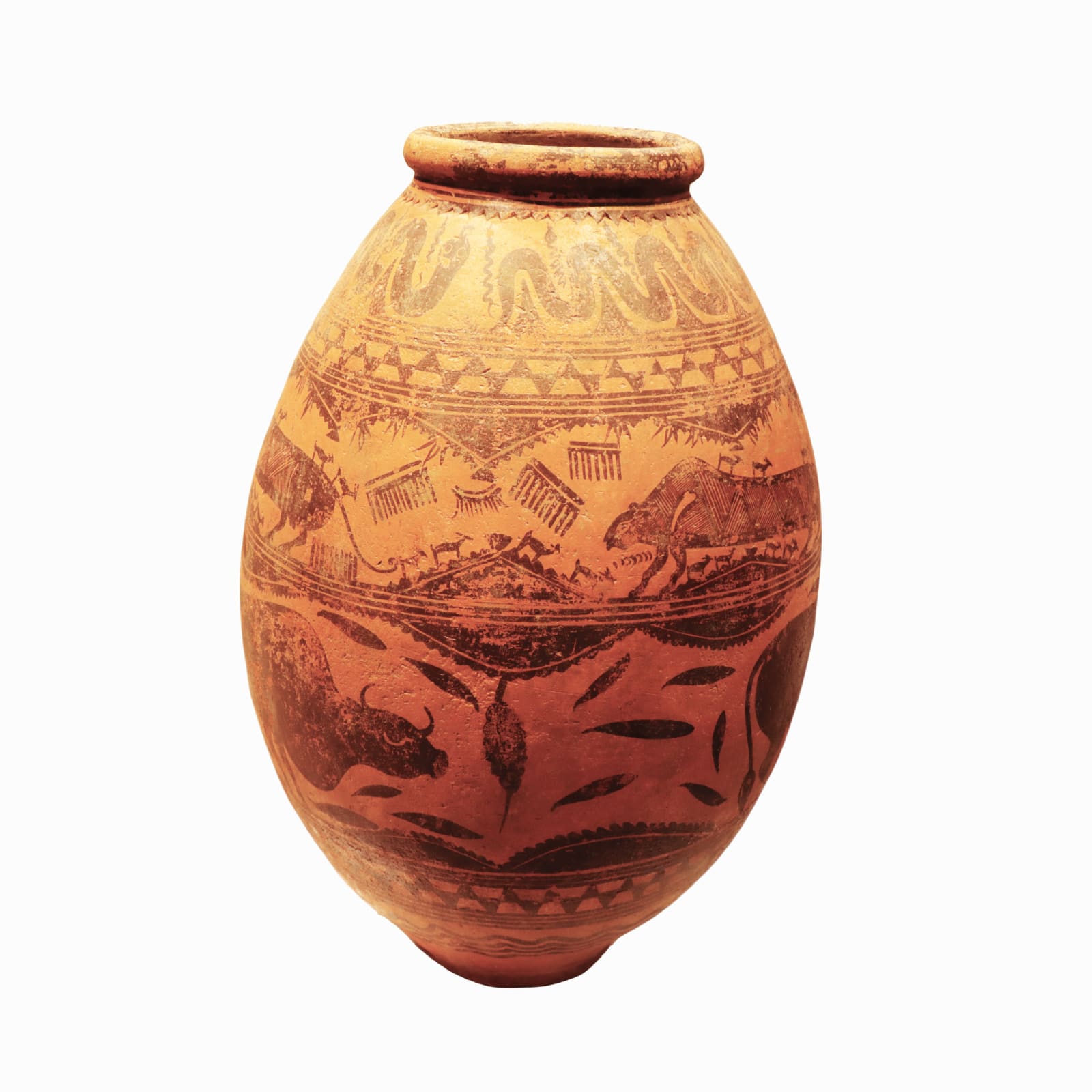 Indus Valley Decorated Vase, 3300 BC - 1300 BC