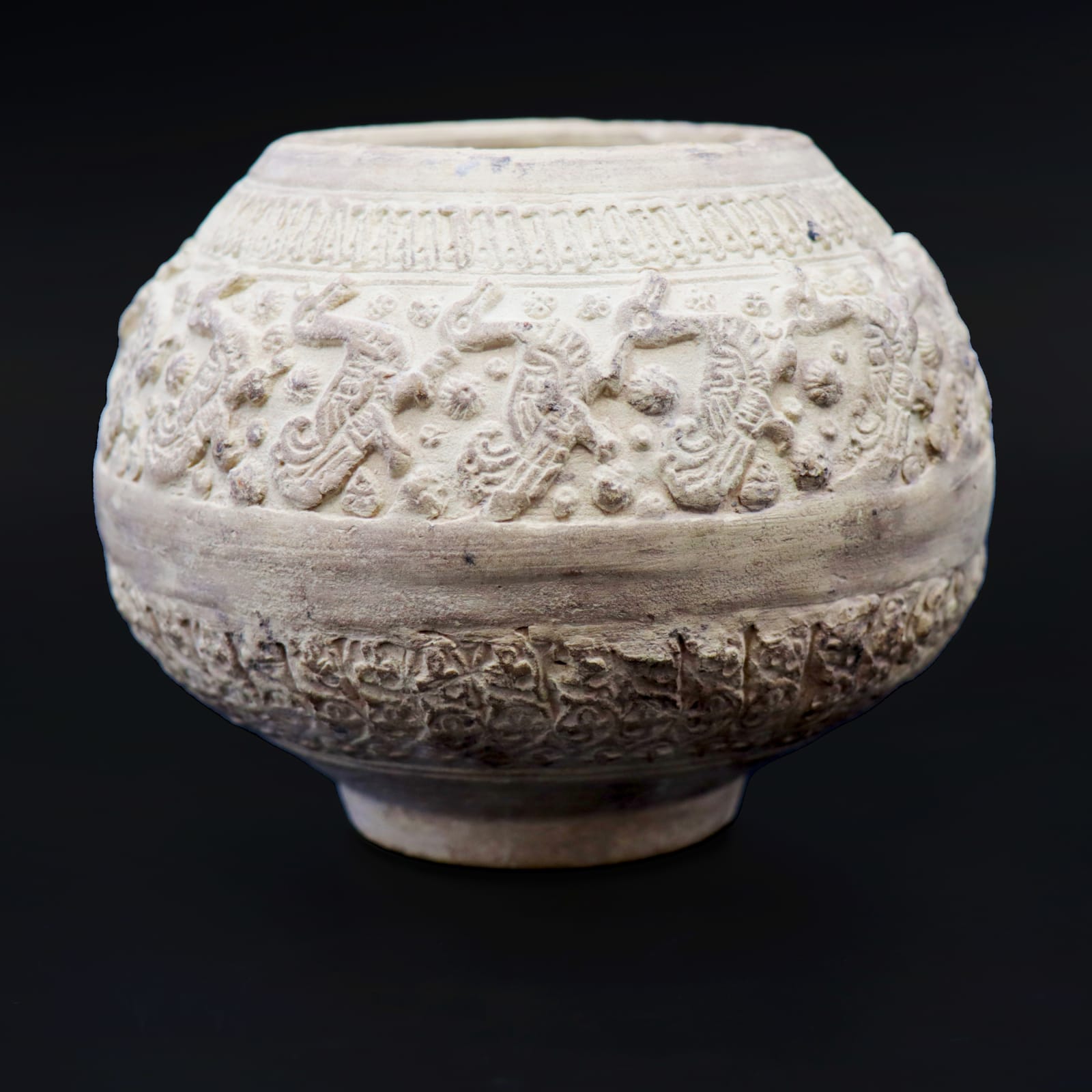 Umayyad or Abbasid Unglazed Globular Vessel, 7th Century CE - 9th Century CE