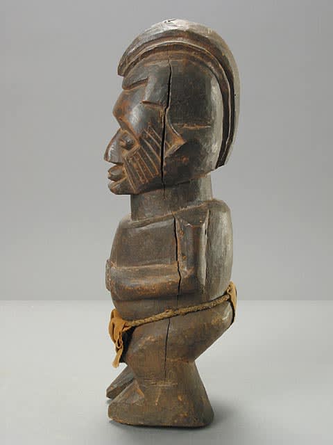 Teke Wooden Butti Ancestor Sculpture, 20th Century CE