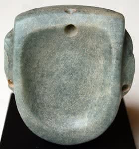 Olmec Jade Mask, 1200 BCE - 600 BCE