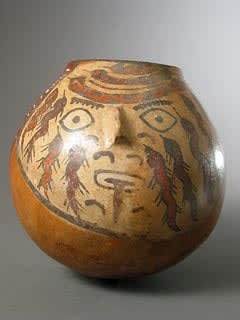 Nazca Polychrome Pot with Fe, 1 CE - 300 CE