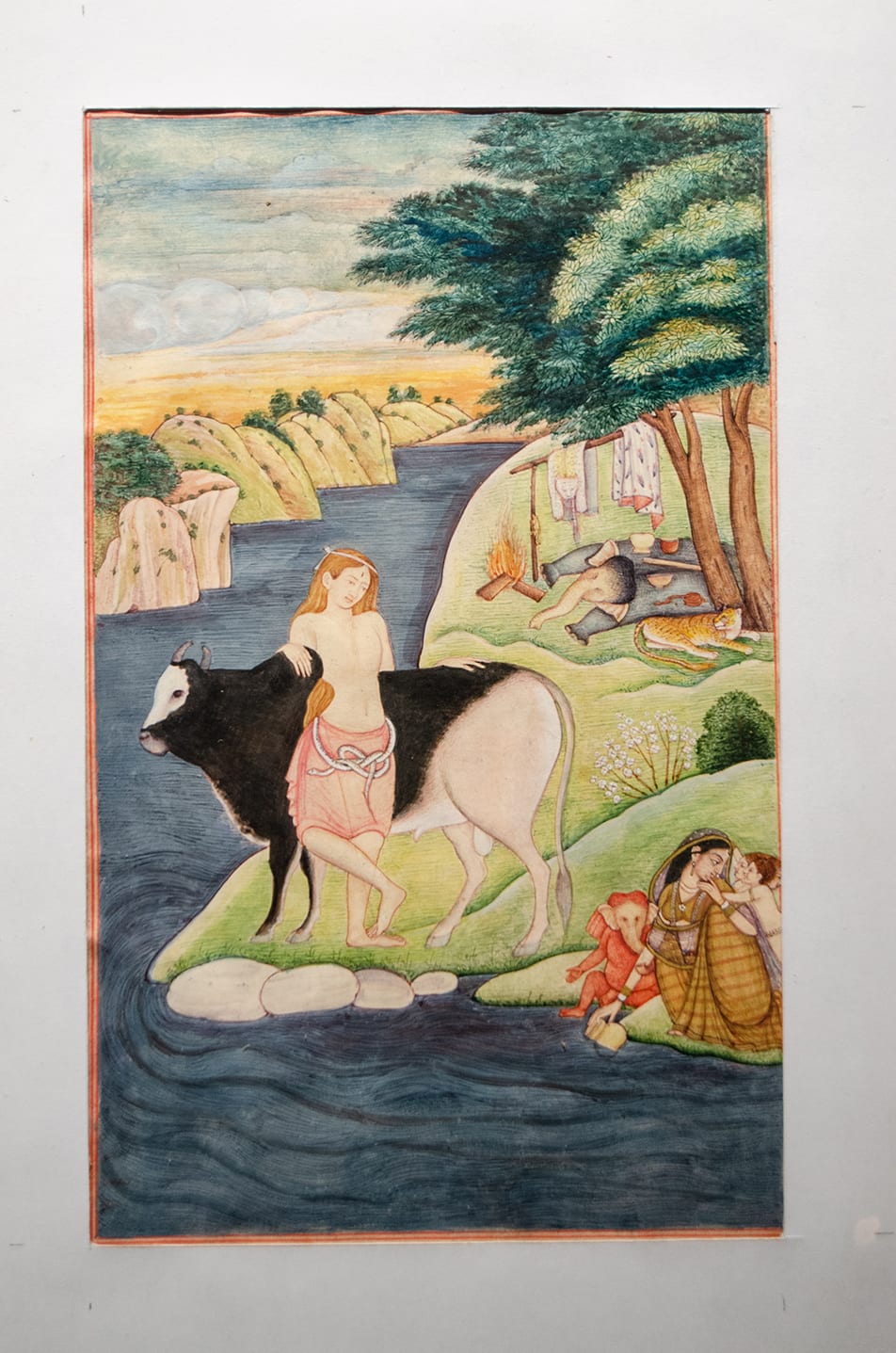 206 - Mughal Empire Narrative Manuscript / Painting, 18th Century CE - 19th Century CE