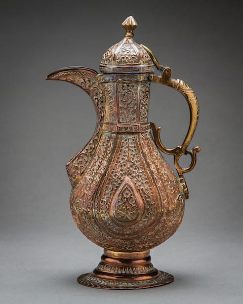 Copper ewer, 19th Century CE