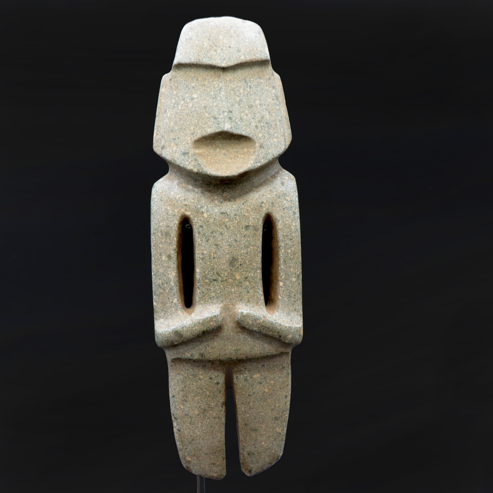 Mezcala Andesite Idol, 300 BCE - 300 CE