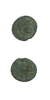 Bronze Centenionalis of Emperor Magnentius, 350 CE - 353 CE