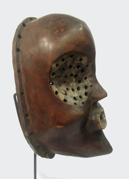 Lulua Wooden Ceremonial Mask, 20th Century CE