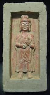 Northern Wei Brick from a Buddhist Shrine, 386 CE - 534 CE